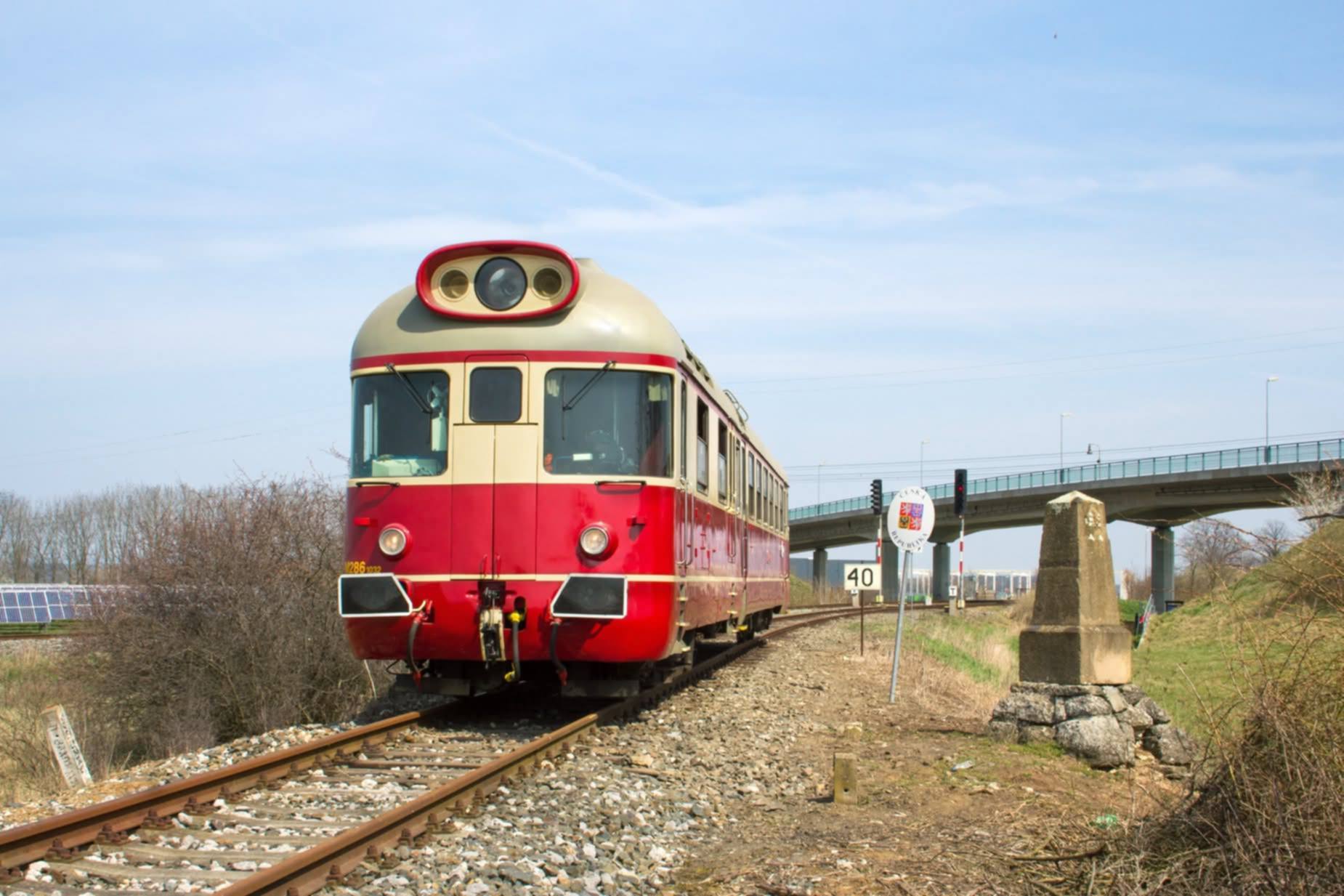 By railbus around the Strážnice, Strážnice 14:10 - Staré město 14:55 - Strážnice 15:27